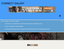 Tablet Screenshot of connectgalaxy.com
